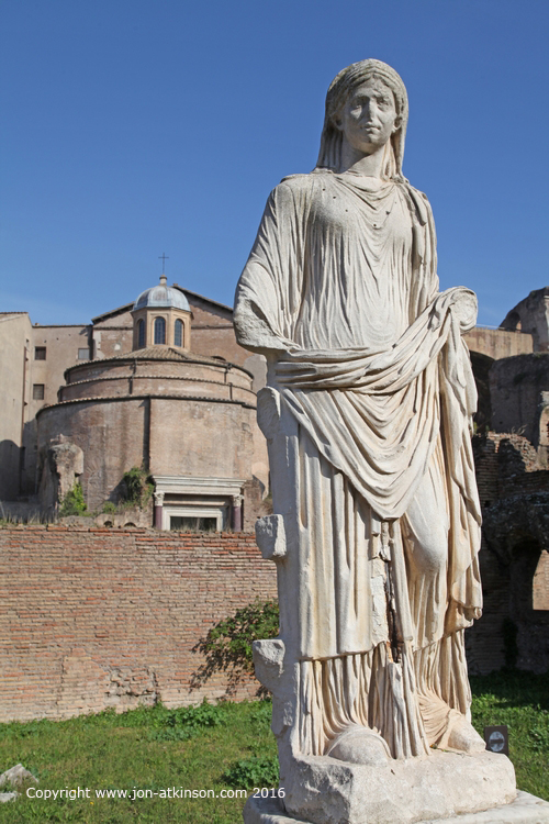 Rome Forum - House of the Vestal Virgins